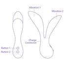 Vibrateur Swan Leaf+ Vitality+ - violet